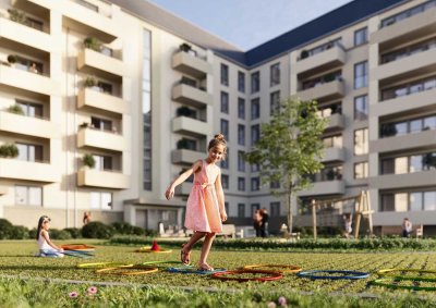 Eine clevere Lösung: 3-Zimmer-Wohnung für die Kleinfamilie