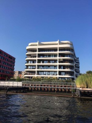 Luxuriöse 2-Zimmer Wohnung in direkter Spreelage in  Friedrichshain, Privatverkauf