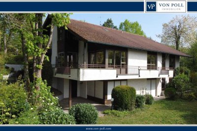 Verstecktes Paradies im Bamberger Berggebiet:
Großzügiges Architektenhaus mit Garten