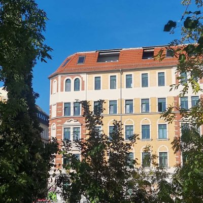 Grosszügige, elegante 140 qm DG-Whg mit zwei wunderschönen Loggien  am Karl-Heine-Kanal