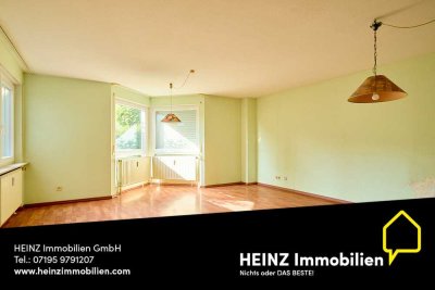 RESERVIERT - 2,5 Zimmerwohnung mit Aufzug, Garten und TG-Stellplatz in Top Citylage von Waiblingen