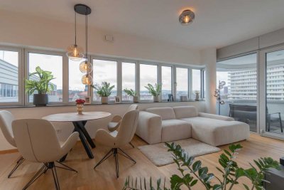 Traumhaftes Wohnen über den Dächern Ulms - Teilmöbliert/TG