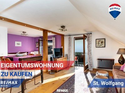 Vollmöblierte Garconnière mit Balkon in St. Wolfgang im Salzkammergut – perfekt als Zweitwohnsitz oder zur touristischen Vermietung