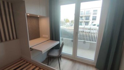 Wohnung im Dörnberg Campus, voll möbliert, mit Balkon und Pantryküche nur für Studenten, Azubis
