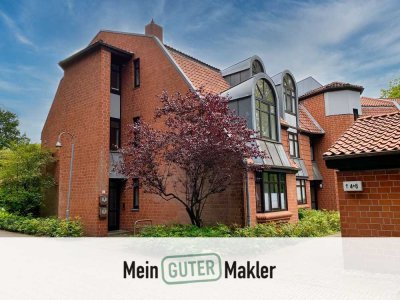 Stilvolle Maisonette-Wohnung mit Süd-West Balkon im Hoffmannspark – Wohnen in Bremen-Oberneuland
