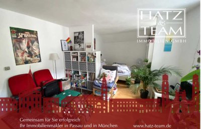 2er WG taugliche Altbauwohnung in der Passauer Innstadt! Fußweg ins Zentrum!