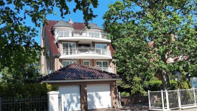 Belle Etage in der Strandallee mit Meerblick