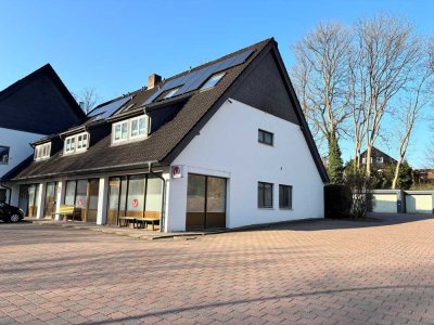 Poppenbüttel: 3-4-Zimmer-Maisonettewohnung mit Balkon