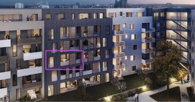 Modernes Wohnen im Dichterviertel - Lichtdurchflutete 3-Zimmer-Wohnung mit Einbauküche & Loggia