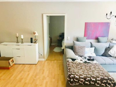 Sonnige 2-Zimmer Wohnung mit Balkon u. Garten, inkl. TG-Stellplatz in Aschaffenburg-Stadtmitte
