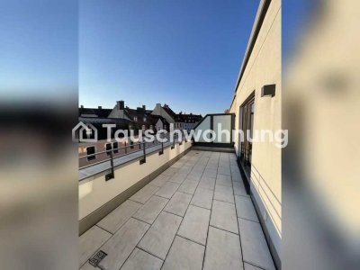 Tauschwohnung: Neubau mit Dachterrasse und Einbauten direkt andere Isar