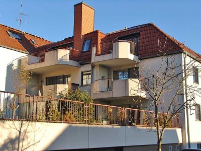 Taunusstein-Orlen, 3 Zimmerwohnung mit gr. Balkon, TG-Stellplatz und Blick ins Grüne!