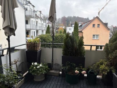 Helle, ruhige und sehr zentral gelegene 2,5-Zimmerwohnung mit Blick auf den Martinsberg