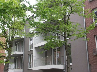 Großzügige Neubau-Wohnung mit Balkon, ideal für 2 Personen
