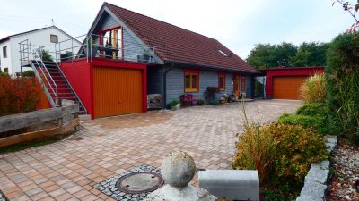 Helle 3-Zimmer Penthouse-Wohnung mit Balkon in Tapfheim