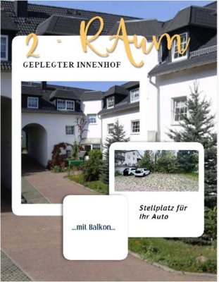 2-Raumwohnung mit Balkon und schöner Aussicht