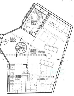 Großzügige Loftwohnung mit Dachterrasse