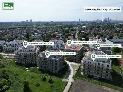 Hochwertige 3-Zimmer-Wohnung im energieeffizenten Neubauprojekt Hirschfeld - Naturnah wohnen