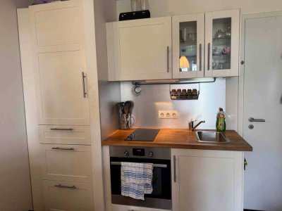 gepflegtes 1-Zimmer-Appartement mit Terrasse, möbliert