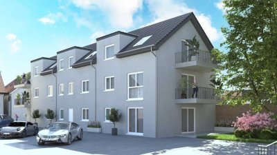 NEUBAU KFW 40_Dachgeschosswohnung mit Balkon 3ZKB zum Verkauf_Haus 2