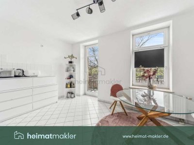 2-Zimmer-Wohnung mit Balkon im gepflegten Altbauensemble