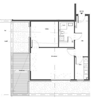 1075.0 € - 69.0 m² - 2.0 Zi.