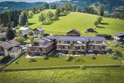 Hochwertige Neubauwohnung mit Terrasse im sonnenverwöhnten Goldegg