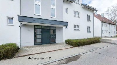 Gepflegte 3-Raum-EG-Wohnung mit geh. Innenausstattung, EBK und großem Balkon