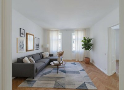 1020! Erstklassig sanierte Altbauwohnung Nähe Prater – Balkon möglich!