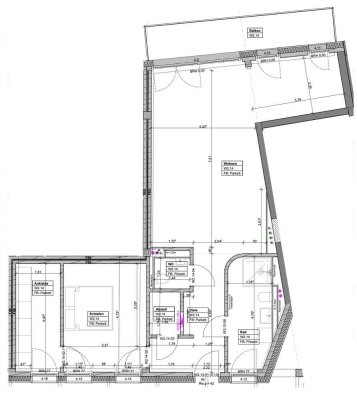 Großzügige, neusanierte 2-Zimmer-Wohnung im Herzen von Meschede