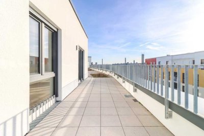 Penthouse-Highlight mit großflächiger Dachterrasse und lichtdurchfluteten Wohnträumen