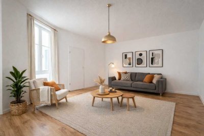 NEU! Erstbezug nach Renovierung: 2-Zimmer-Wohnung in Elbnähe I moderne Einbauküche & Balkon