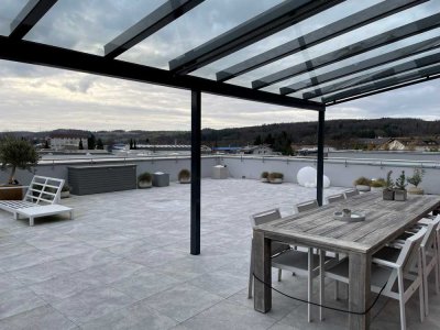 Einzigartige Penthouse Wohnung mit 160qm Terrasse