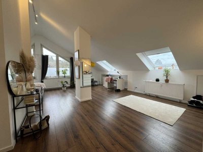 Moderne 5-Zimmer-Maisonette-Wohnung mit Weitblick in exklusiver Lage von Bad Vilbel