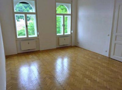 GEIDORF: Sonniger 2 ZIMMER-Altbau, extra Küche neu möbliert, Bad mit Dusche / WC, Lift, nähe KF-Uni!
