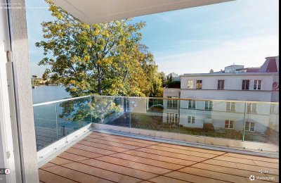 Wunderschone moderne Wohnung mit direkter Wasserlage und Blick auf Schlossinsel - Nachmieter gesucht