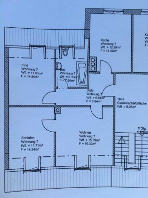 Sehr zentral gelegene dreieinhalb Zimmer Wohnung in Bamberg