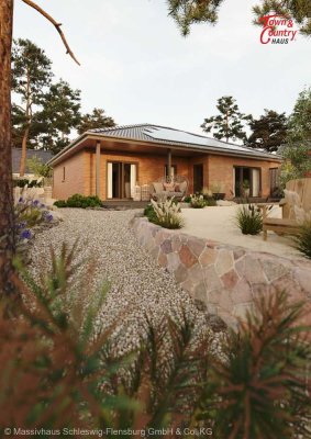 Geborgenheit auf einer Ebene – der ideale Familienbungalow