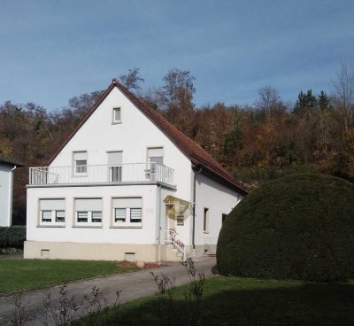 Helle 2,5-Zimmer auf 2 Ebenen mit großer Südterrasse, Stellplatz und direkter Naturnähe in Bruchsal
