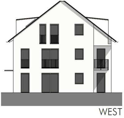 Neubau - Exklusive EG/OG/DG-Wohnung mit großem Garten/Terrasse - Wärmepumpe & PV - ruhige Lage