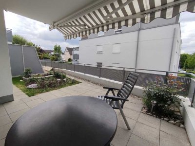 Gemütliche und helle 2,5 Zimmer WHG mit EBK, Terrasse & TG-Stellplatz in Laupheim zu vermieten!