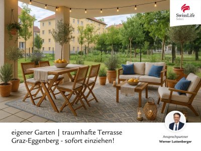 eigener Garten | traumhafte Terrasse | perfekte Infrastruktur | tolle Ausstattung | Graz-Eggenberg - sofort einziehen!