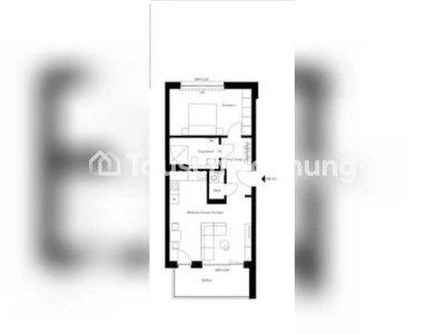 Tauschwohnung: Moderne 2-Zimmer-Wohnung in Köln Ehrenfeld