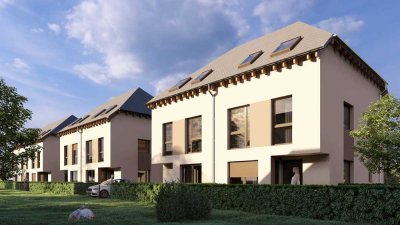 Nachhaltig wohnen im KfW-40 QNG Doppelhaushälfte – zukunftssicher, energiesparend & förderfähig
