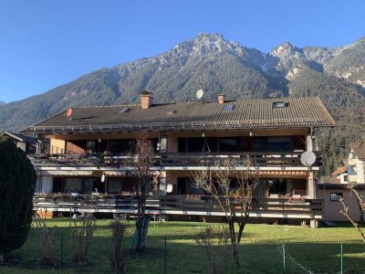 OT Garmisch! Die ideale Ferienwohnung/Zweitwohnung, Süd-Balkon, Garage, usw.