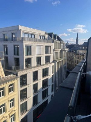 Nur schriftliche Anfragen: cooles City-Apartment -  hell - mittendrin - Gänsemarkt - Jungfernstieg -