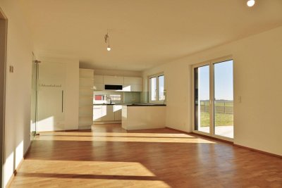 Einziehen und wohlfühlen: modernes Einfamilienhaus mit schönem Weitblick in Obermarkersdorf
