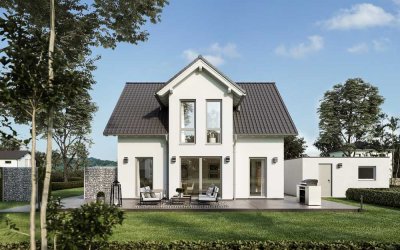 Freiheit am Ortsrand im wunderbar hellen Architektenhaus