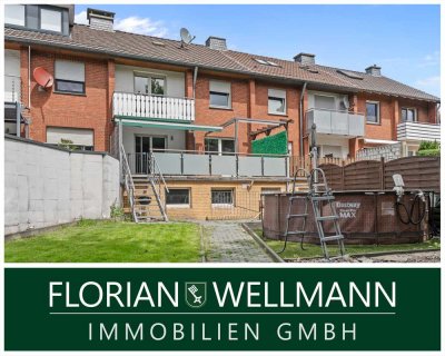 Ibbenbüren - Laggenbeck | Modernisiertes Reihenhaus mit Vollkeller und Garage in ruhiger Lage
