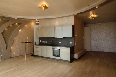 Exklusive Neubauwohnung mit raumhoher Verglasung & spektakulärer Aussicht
